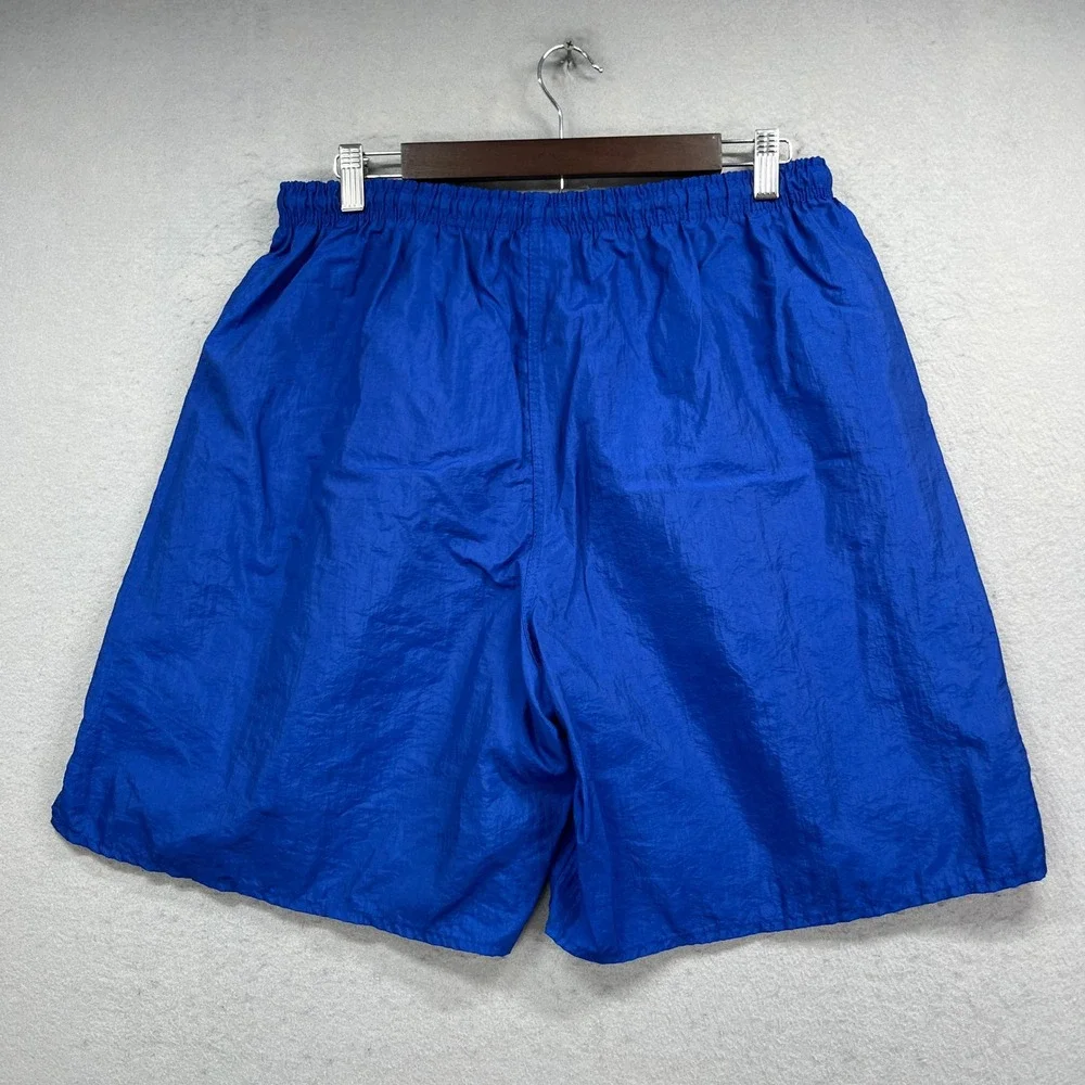 Umbro Shorts Mens XL Blue Soccer Athletic Nylon Made in USA Vintage Athleisure